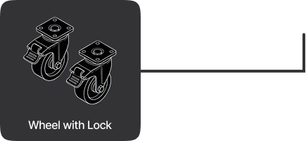 Wheel with Lock